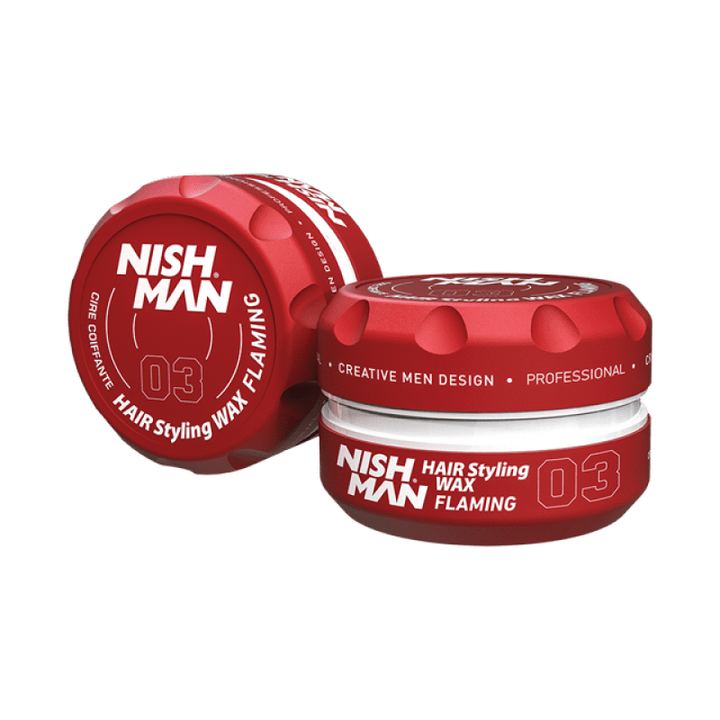 Nishman Hair Styling Wax – Flaming No-03